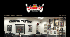 Desktop Screenshot of kingpintattoo.dk